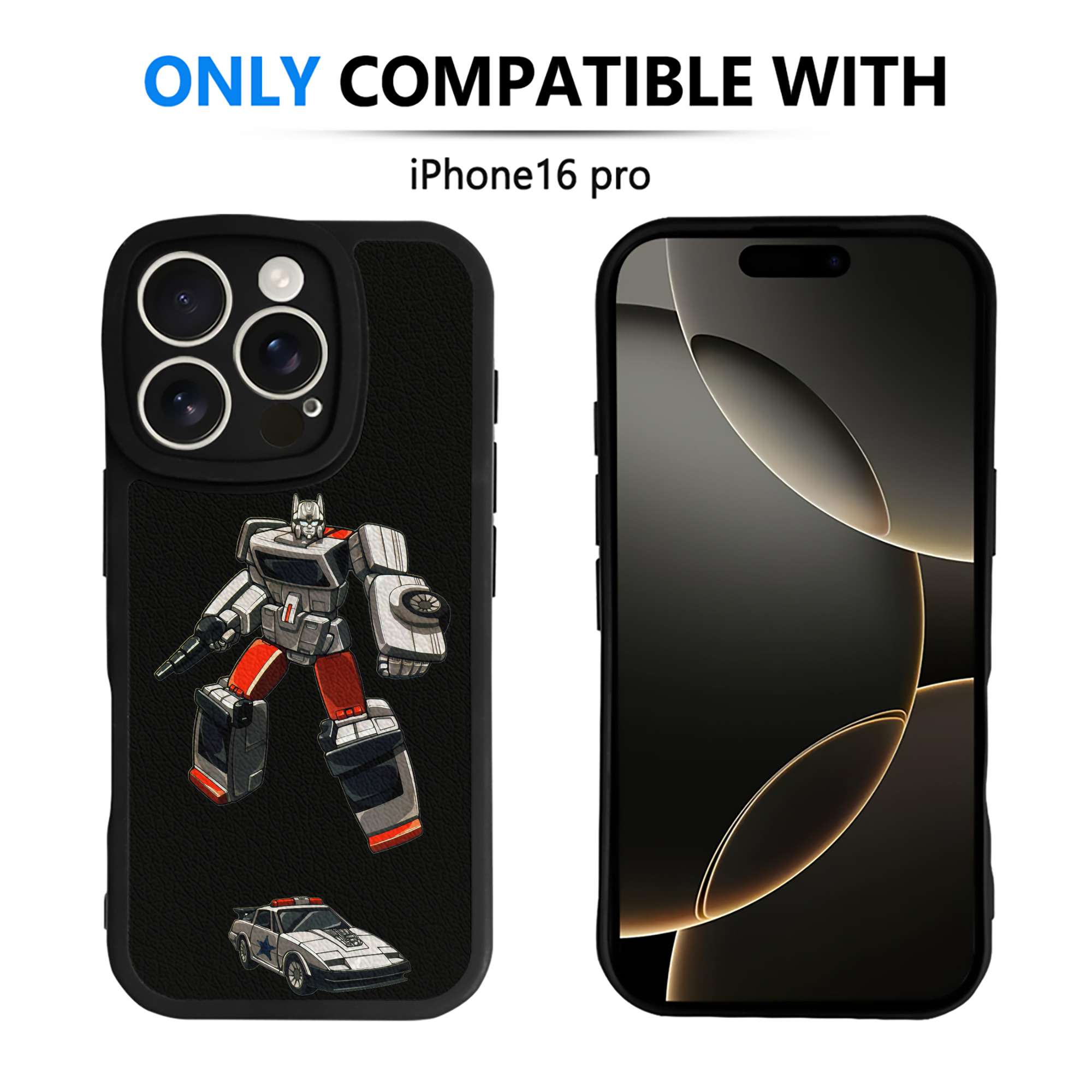 （画像用）  【iPhone 16シリーズ対応】シリコンスマホケース（レザー調） 材質：シリコン